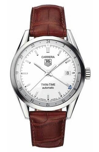 Tag Heuer Carrera WV2116.FC6181 Twin-Time 39mm Replica watch